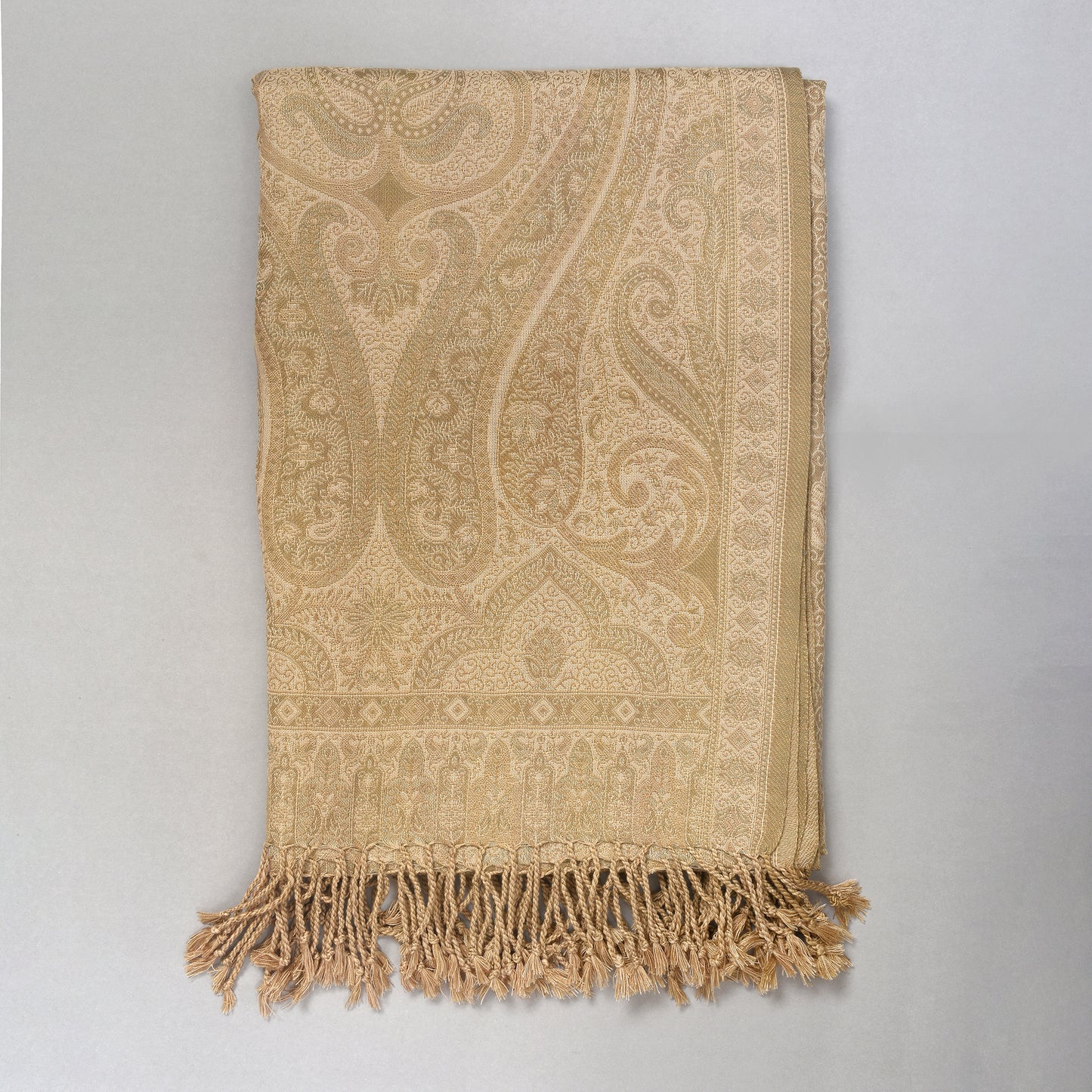 Kashmiri Kasturi Jacquard Shawl