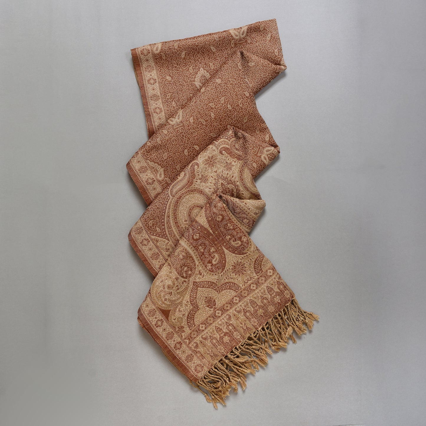 Kashmiri Kasturi Jacquard Shawl